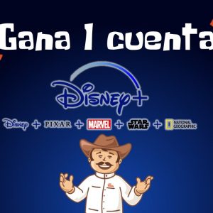 Sorteo cuenta Disney+ | Condiciones y términos